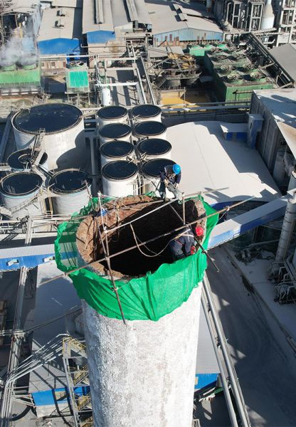 煙囪拆除，水塔拆除